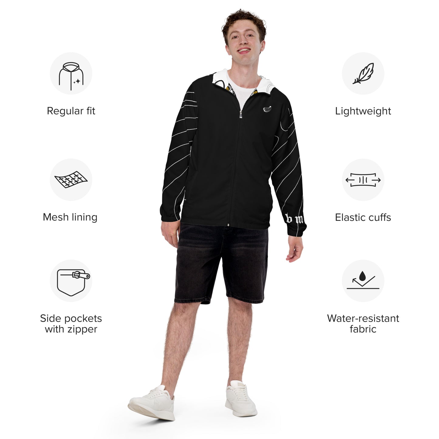 GRATEFUL GOAT Windbreaker