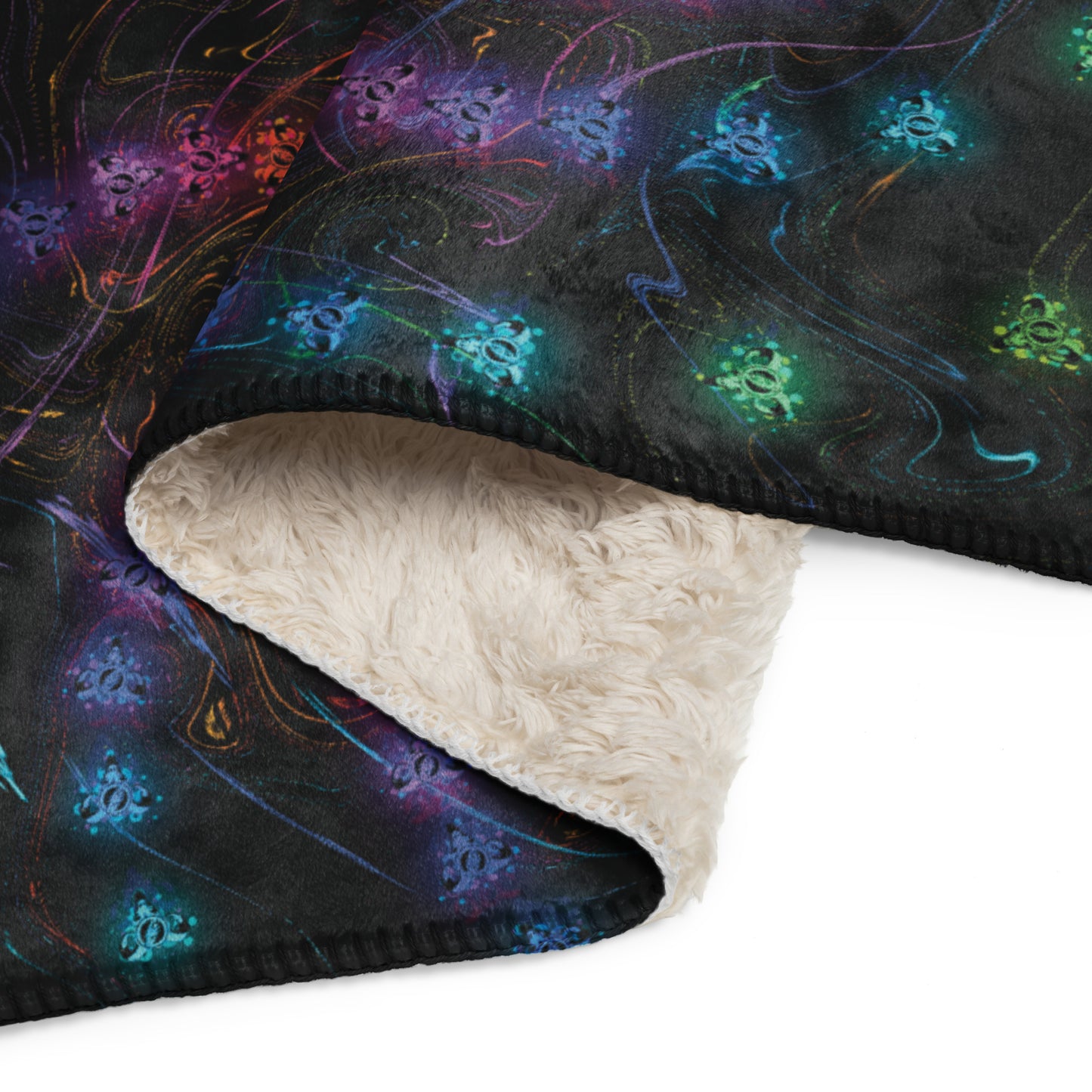 GRATEFUL GOAT Sunburst Sherpa Blanket