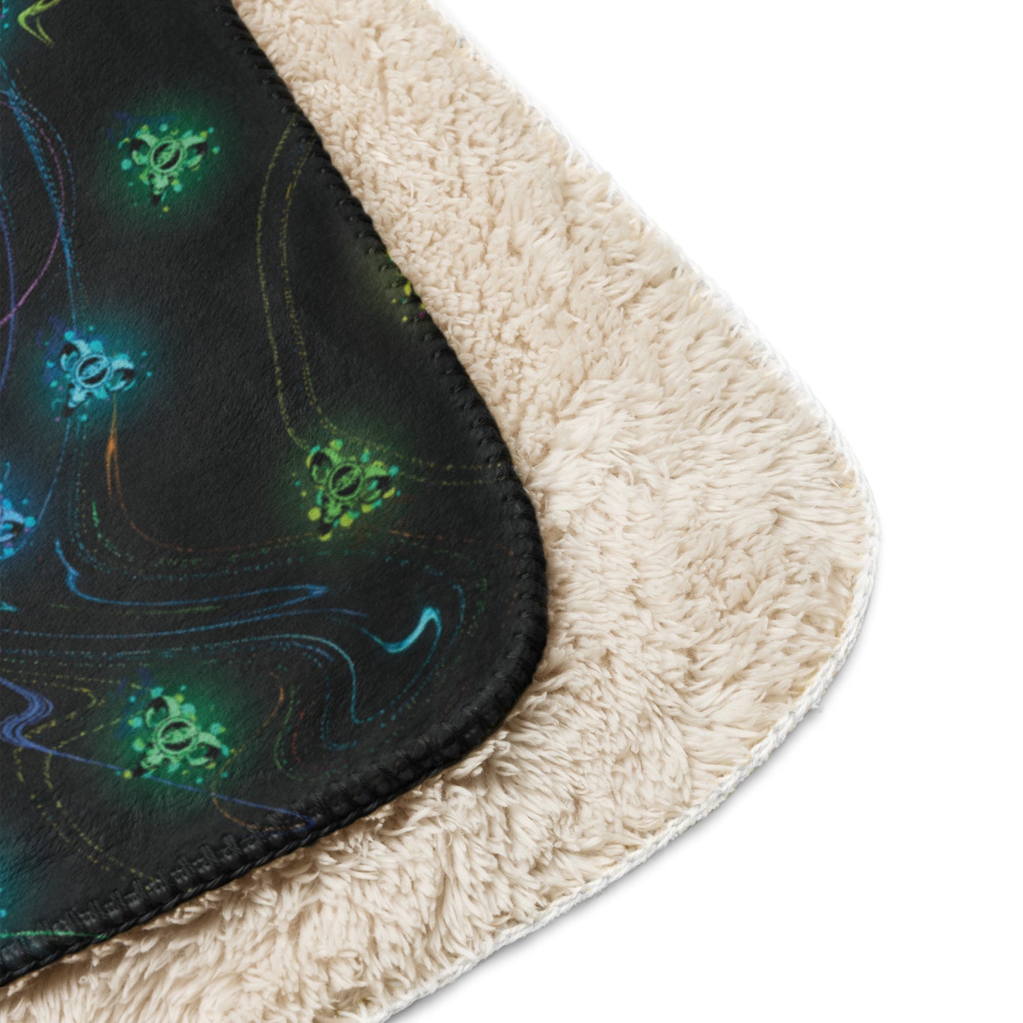 GRATEFUL GOAT Sunburst Sherpa Blanket