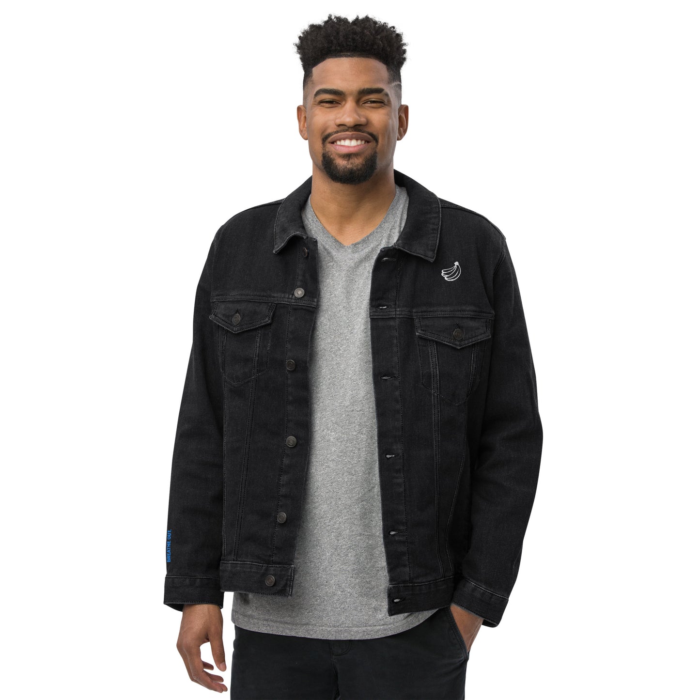 BREATHE OG Black Denim Jacket