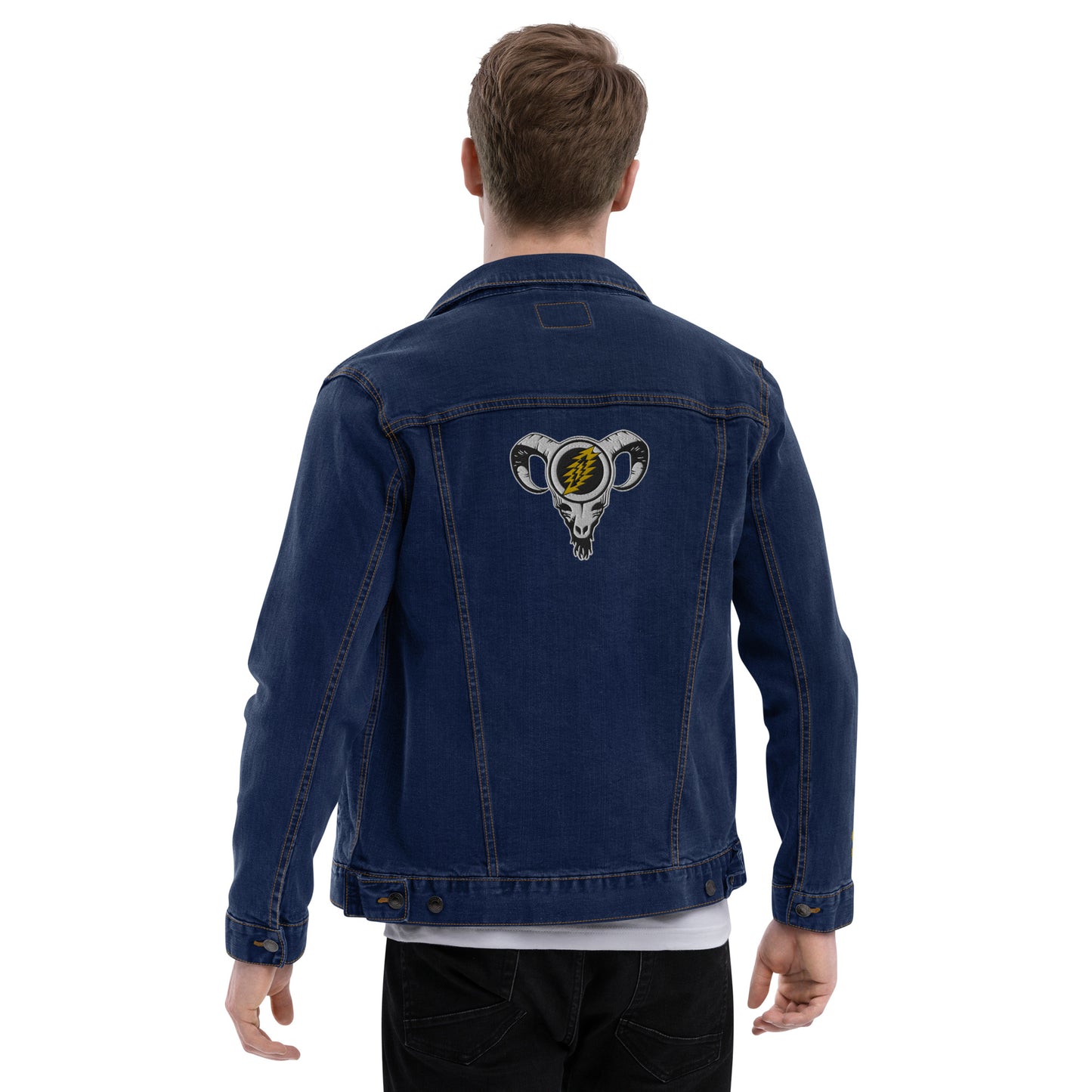 GRATEFUL GOAT unisex denim jacket
